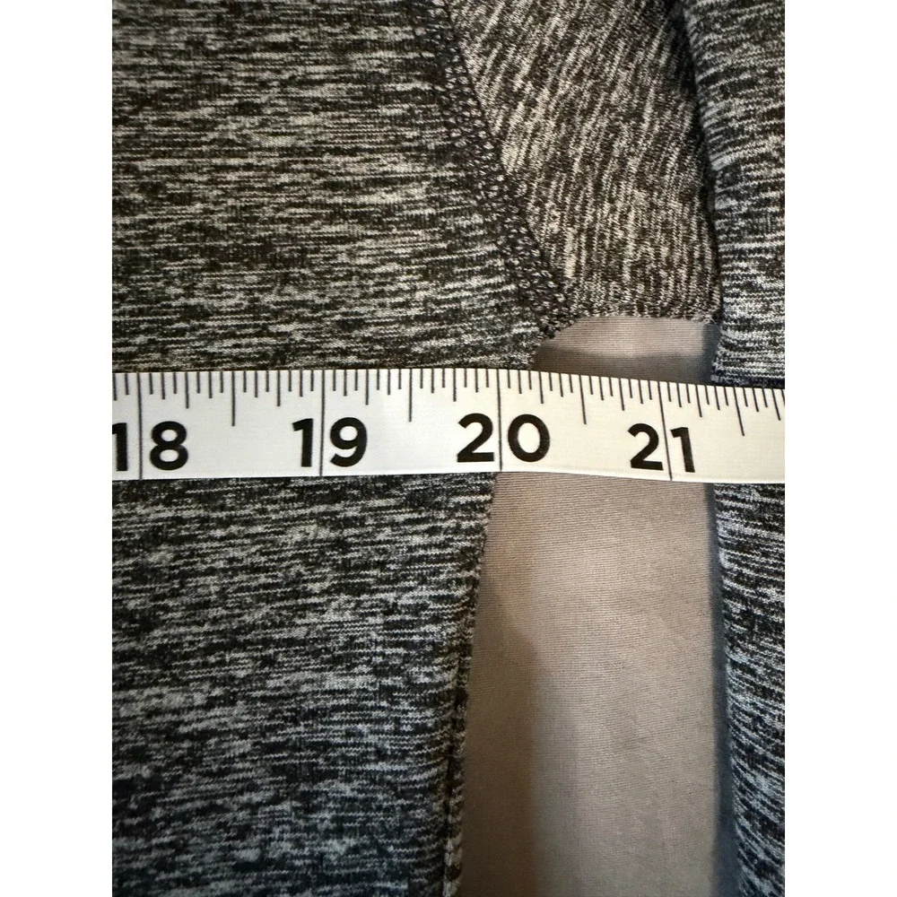 Nike Running Dri-FIT Long Sleeve Shirt Grey Heather Space Dye Thumbhole Womens S